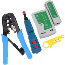 Networking Kit with Punch Down Tool Crimping Tool and Tester